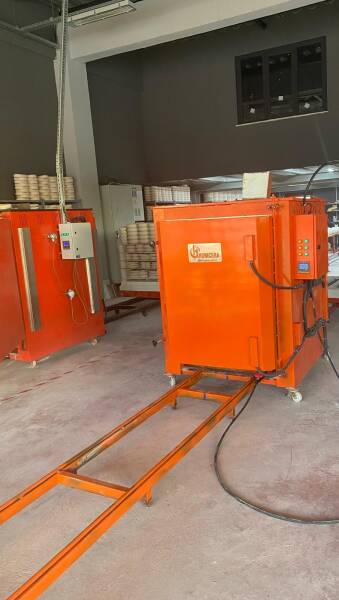 HMC-102 Porselen Tuğlalı Fırın 1500 lt. 90*110*150 cm - Tek Arabalı Fırın - 1