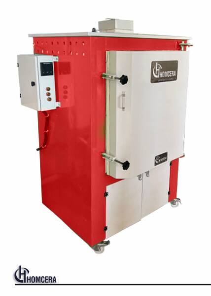 HMC-85 Porselen Tuğlalı Fırın 92 lt. 45*45*45 cm - 3