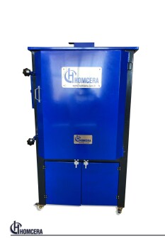 HMC-92 Seramik Fiberli Fırın 392 lt. 70*70*80 cm - 1