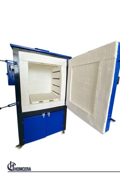 HMC-92 Seramik Fiberli Fırın 392 lt. 70*70*80 cm - 2