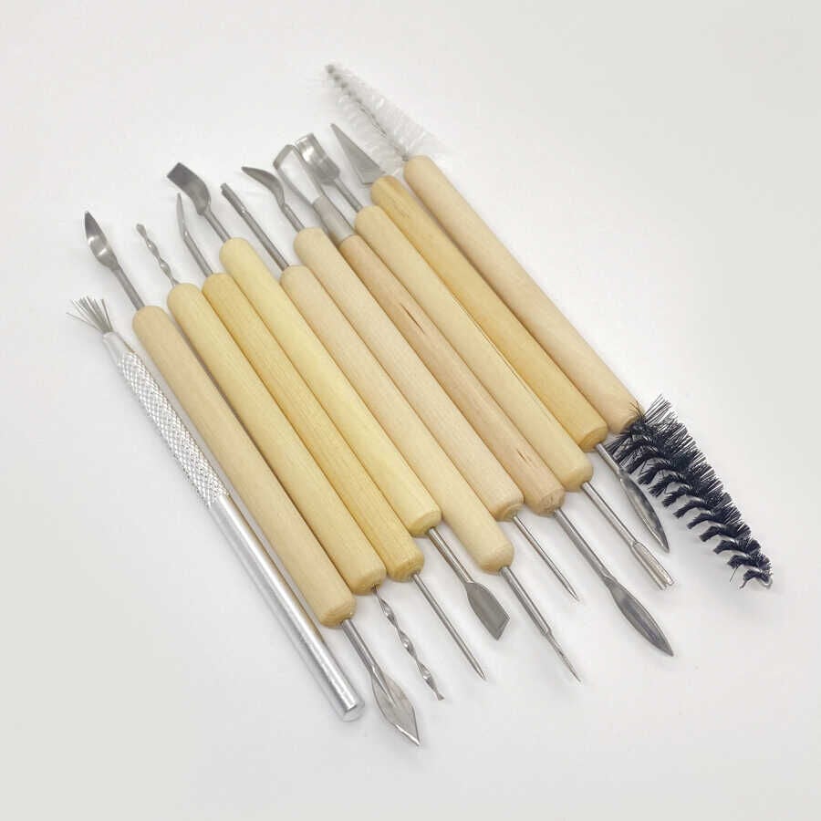 Seramik Modelaj Oyma Ve Temizleme Detay 11’li Set Homcera Ym 31