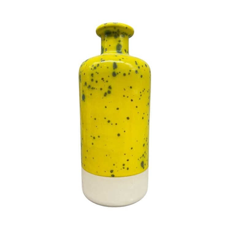 Homcera Artistik Sır Benekli Limon Sarı Cr 103