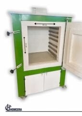 Hmc 60 Seramik Fiberli Fırın 252 Lt. 60x60x70 Cm